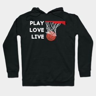 Basketball Cool Quote Saying Streetball Sports Hoodie